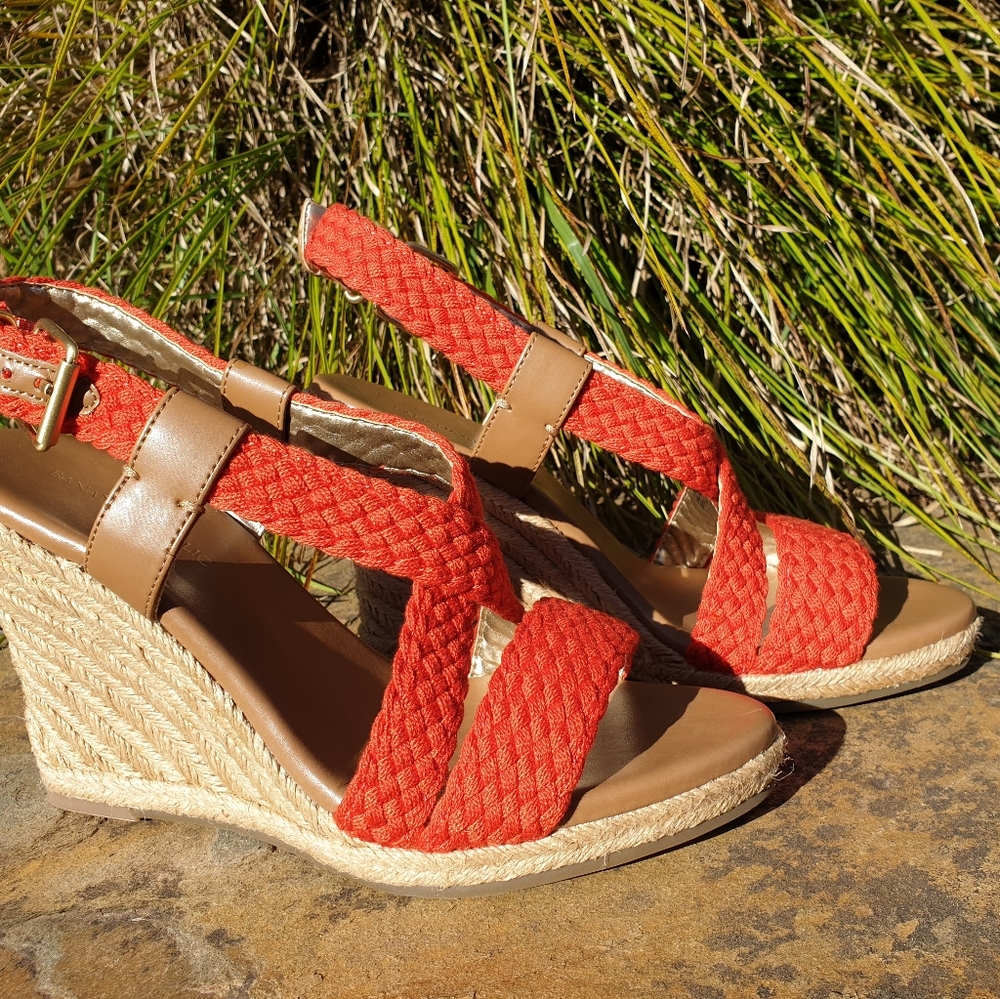 Banana Republic Espadrille Strappy Wedges - Picture 2 of 6
